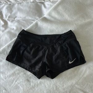 Nike Black Athletic Shorts Lightweight Performance